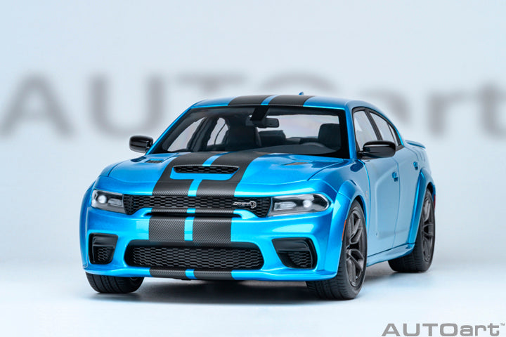 AUTOart 1:18 Dodge Charger SRT Hellcat Redeye JailBreak B5 Blue 71753