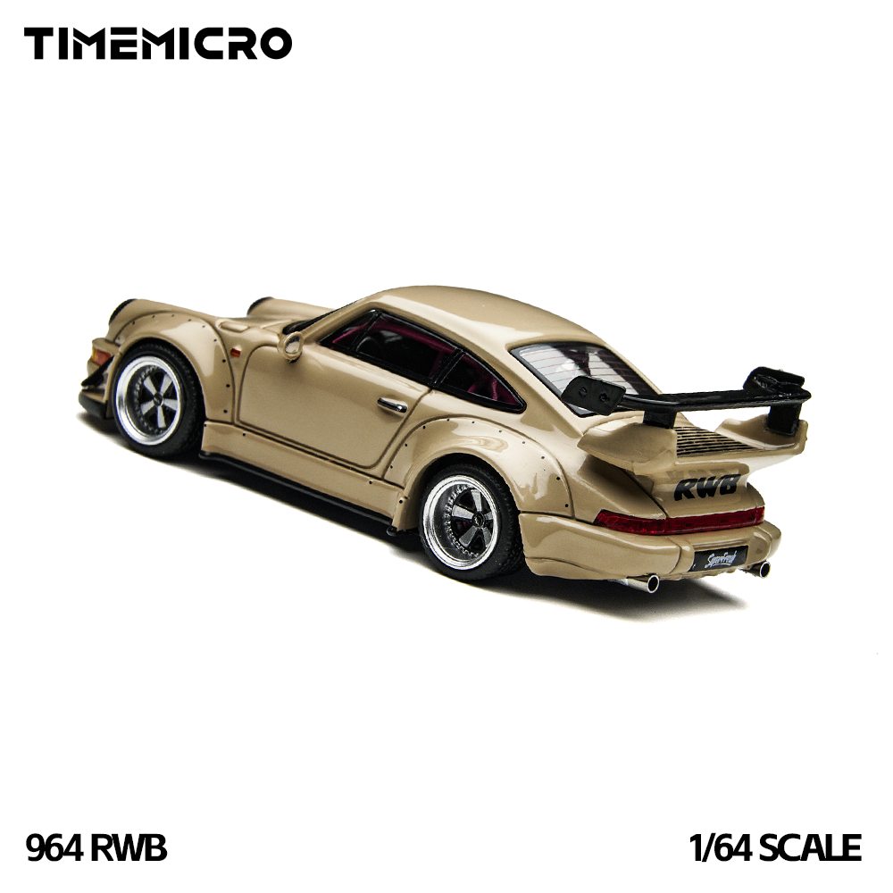 TimeMicro 1:64 Porsche RWB 964 Beige TM648501/PJ046 (2 Versions)