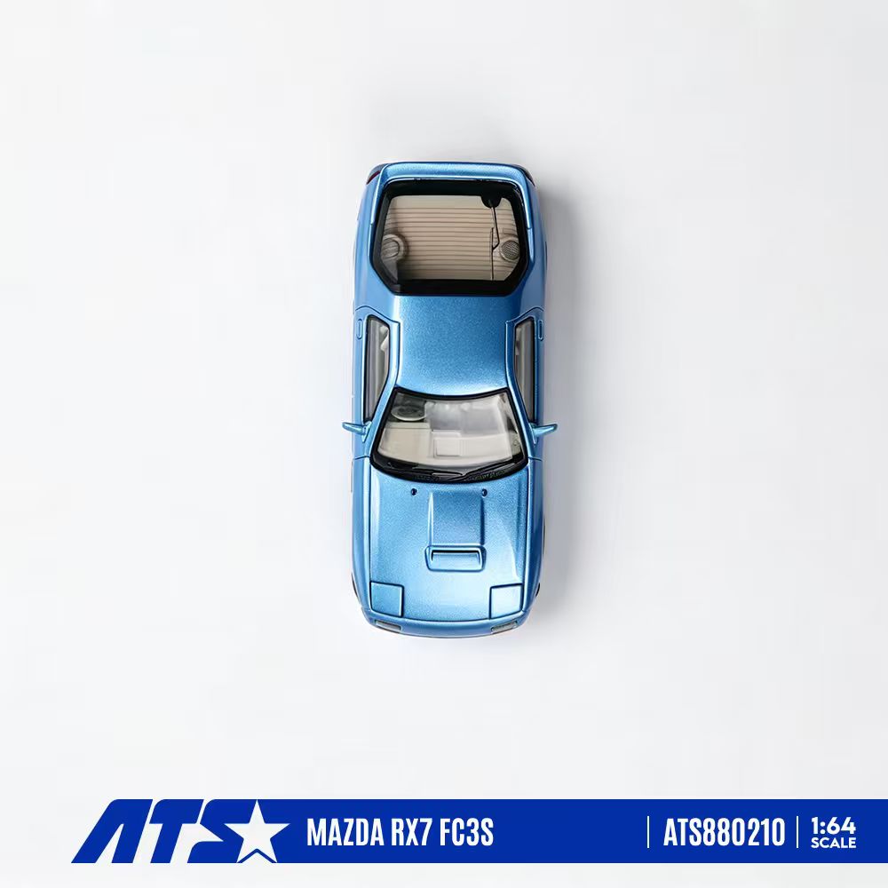 [Preorder] ATS Model 1:64 Mazda RX-7 FC3S (2 Colours) ATS880208/ATS880210