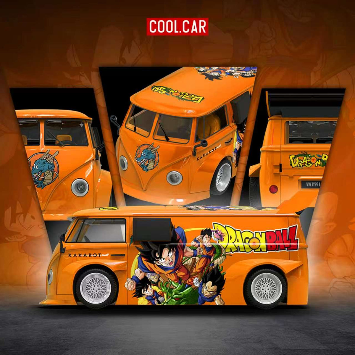 [Preorder] Cool Car 1:64 Volkswagen TI PICKUP Dragon Ball Livery CC642957