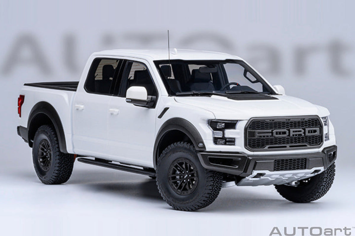AUTOart 1:18 Ford F-150 Raptor Supercrew 2019 - Oxford White 72946