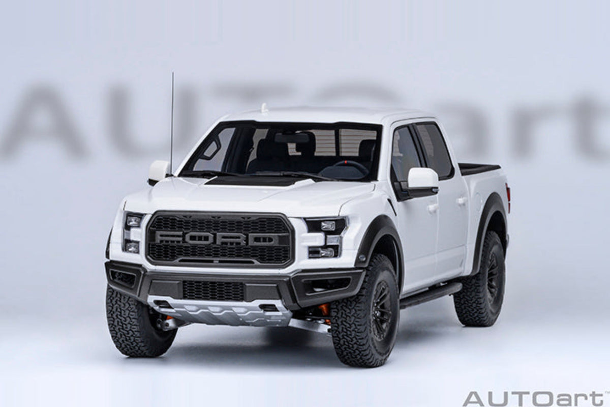 AUTOart 1:18 Ford F-150 Raptor Supercrew 2019 - Oxford White 72946