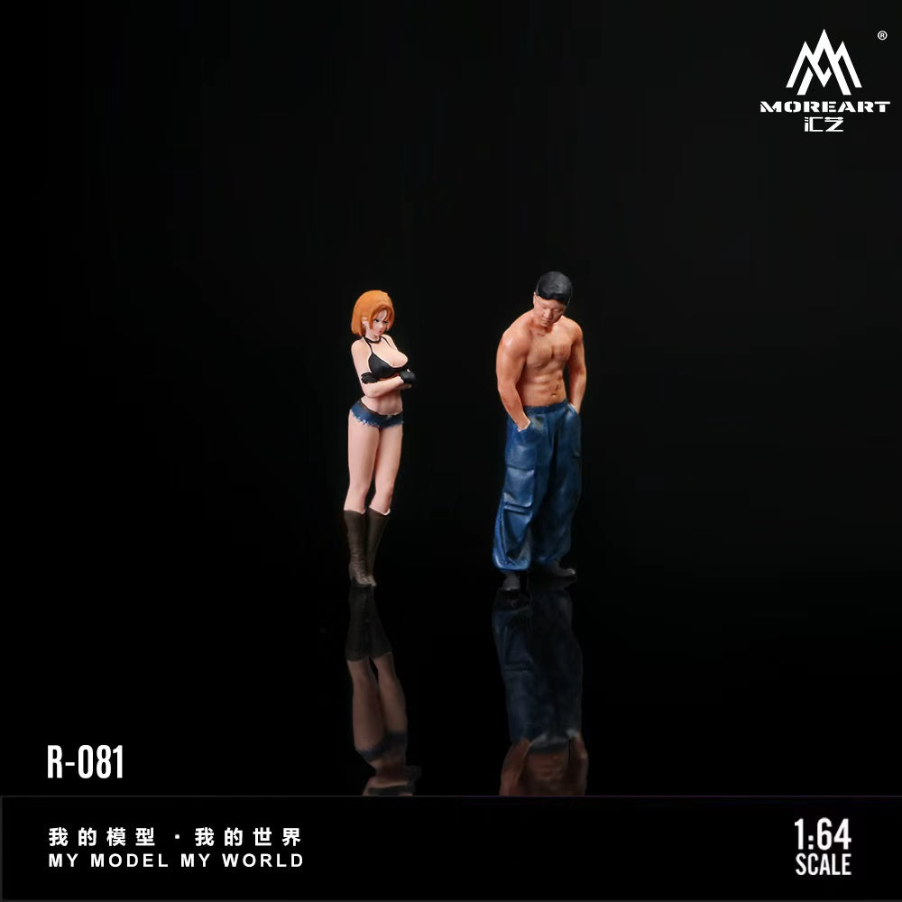 MoreArt 1:64 FITNESS DOLL SET FOR MEN AND WOMEN MO223081