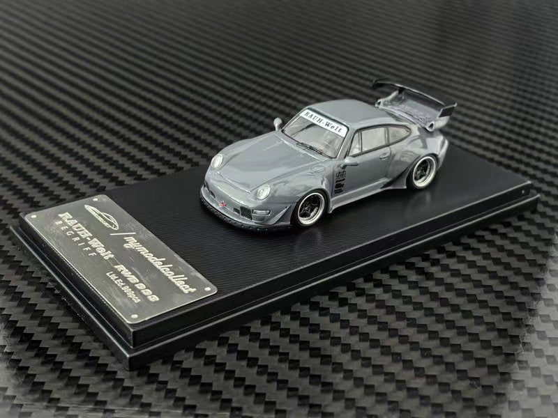 [Preorder] Model Collect 1:64 Porsche RWB993 Grey (2 versions) MC640023G