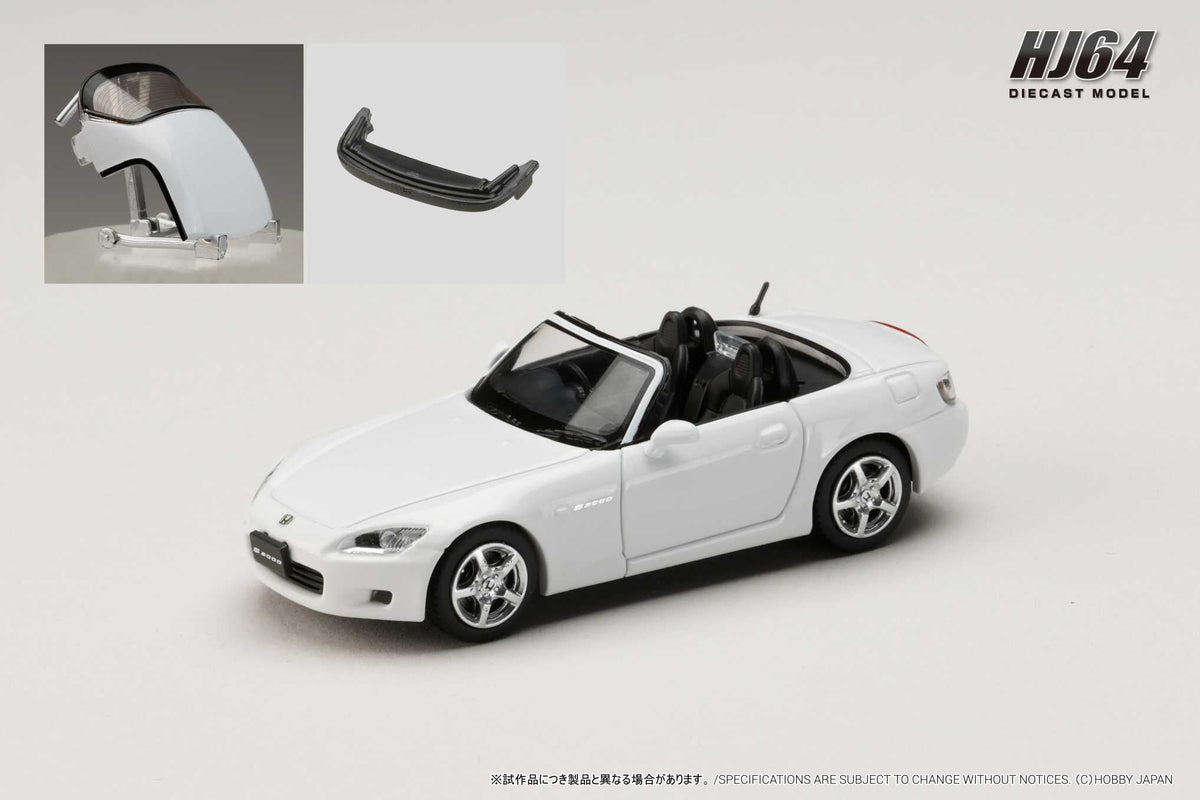 [Preorder] Hobby Japan 1:64 Honda S2000 AP1 (2 Colours) HJ642020AS/ HJ642020AW