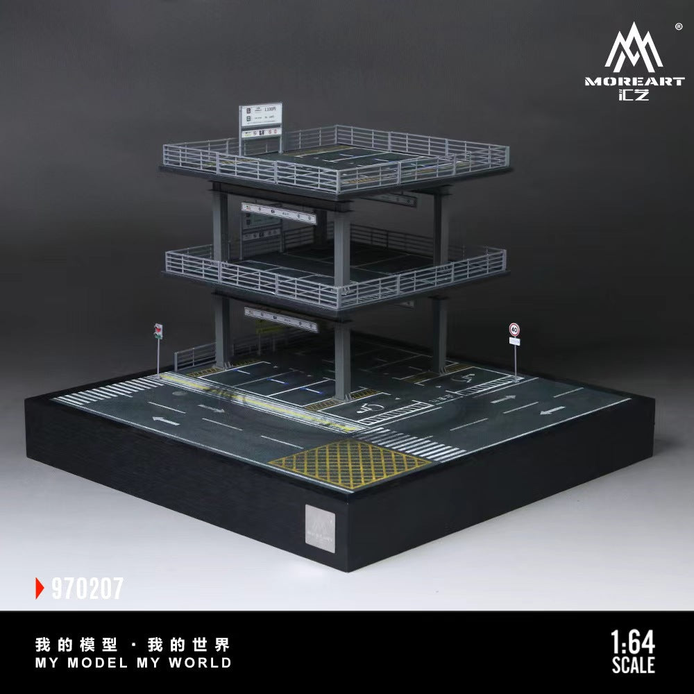 [Preorder] MoreArt 1:64 PARKING GARAGE DRIFTING SCENE MO970207