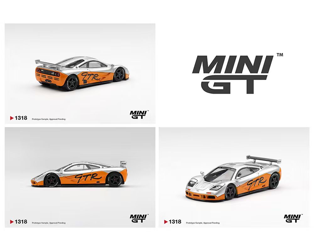 [Preorder] MINI GT 1:64 McLaren F1 GTR 1995 Presentation MGT01318-BL