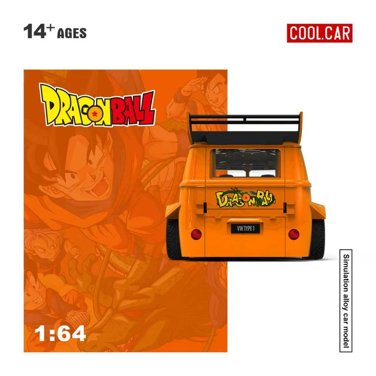 [Preorder] Cool Car 1:64 Volkswagen TI PICKUP Dragon Ball Livery CC642957
