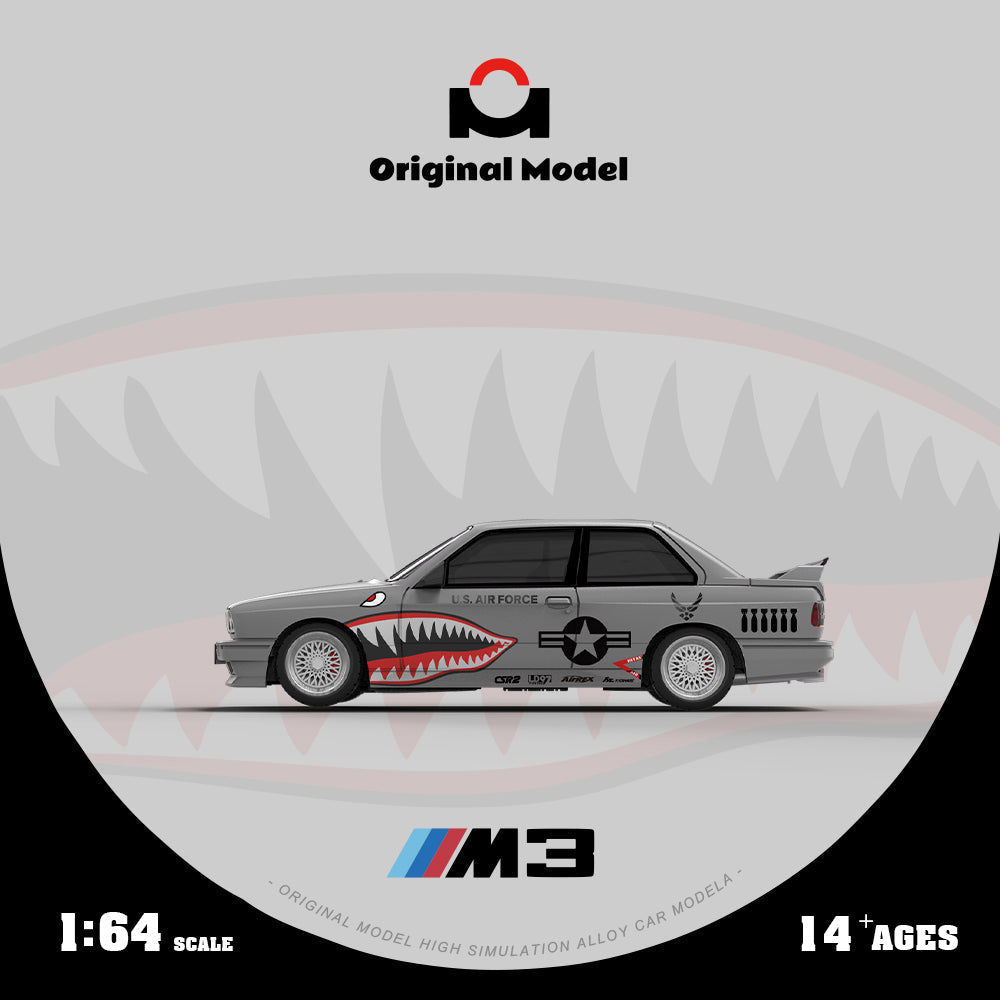 [Preorder] Original Model 1:64 BMW E30 M3 Shark livery OM647809