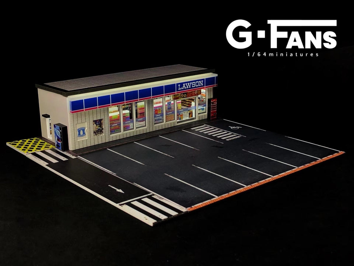 G.Fans 1:64 LAWSON Building Diorama Model 710024