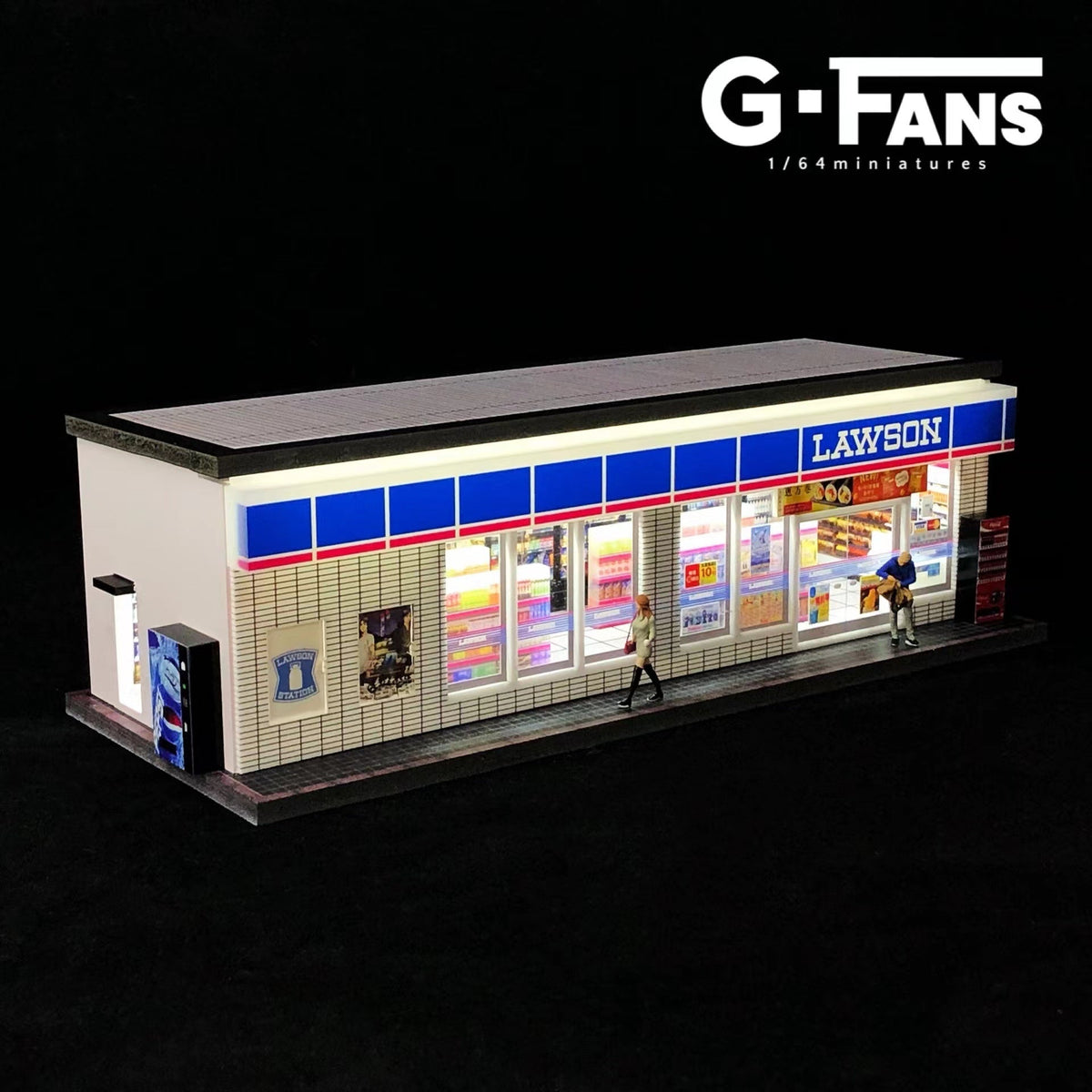 G.Fans 1:64 LAWSON Building Diorama Model 710024
