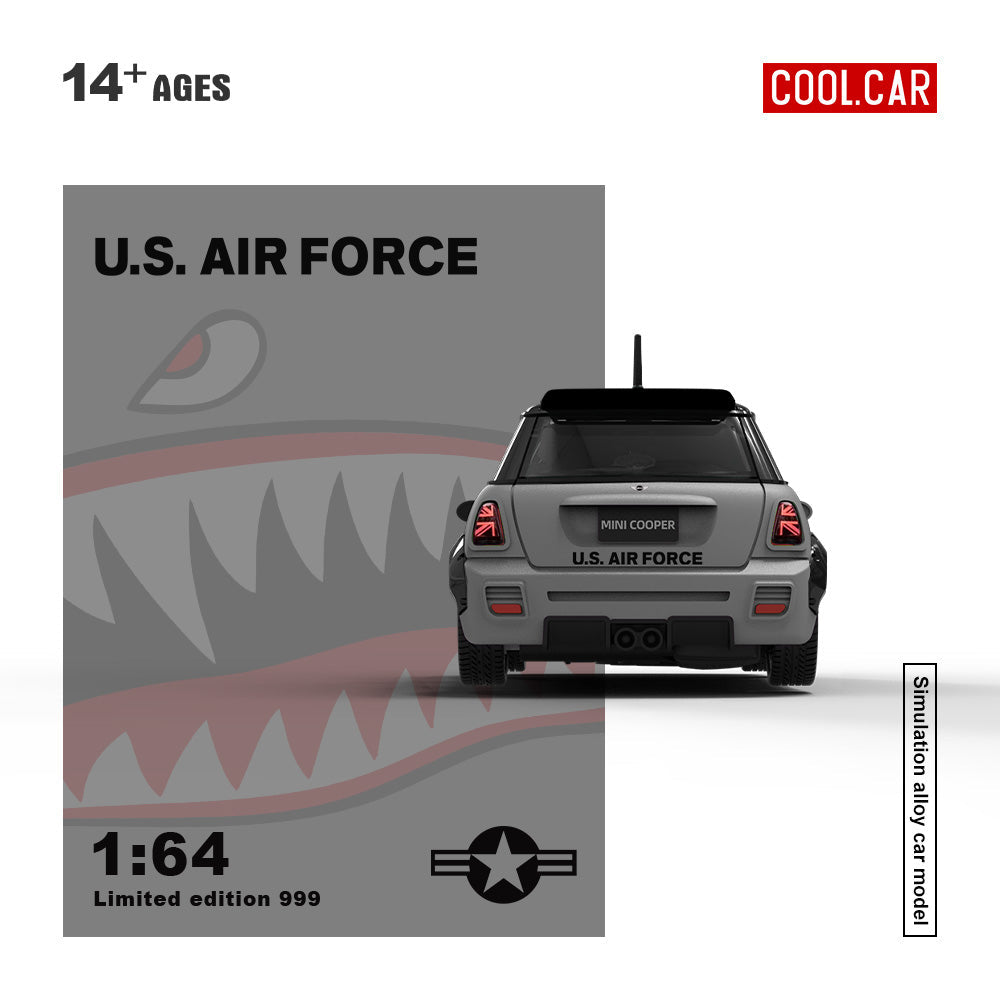 [Preorder] Cool Car 1:64 MINI COOPER Shark Livery (2 Versions) CC643647/ CC643647-2