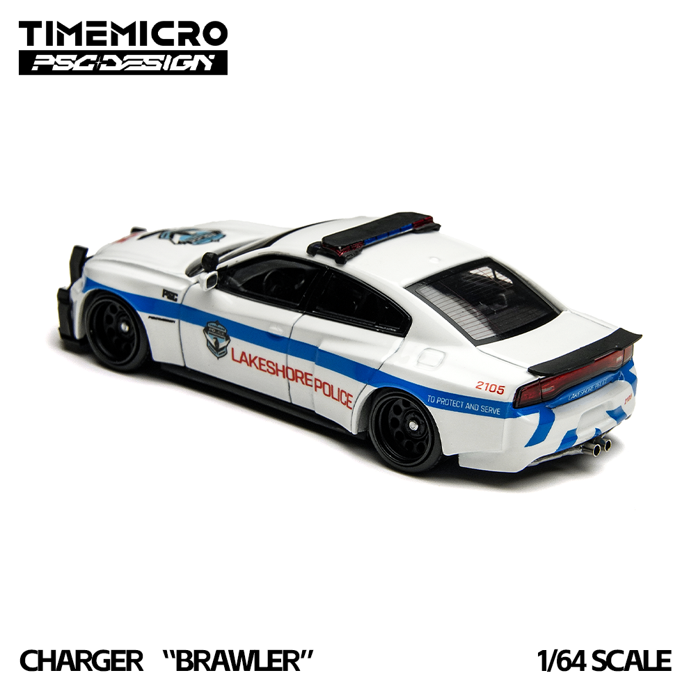 [Preorder] TimeMicro × PSC DESIGN 1:64 Dodge CHARGER"BRAWLER” TM648206