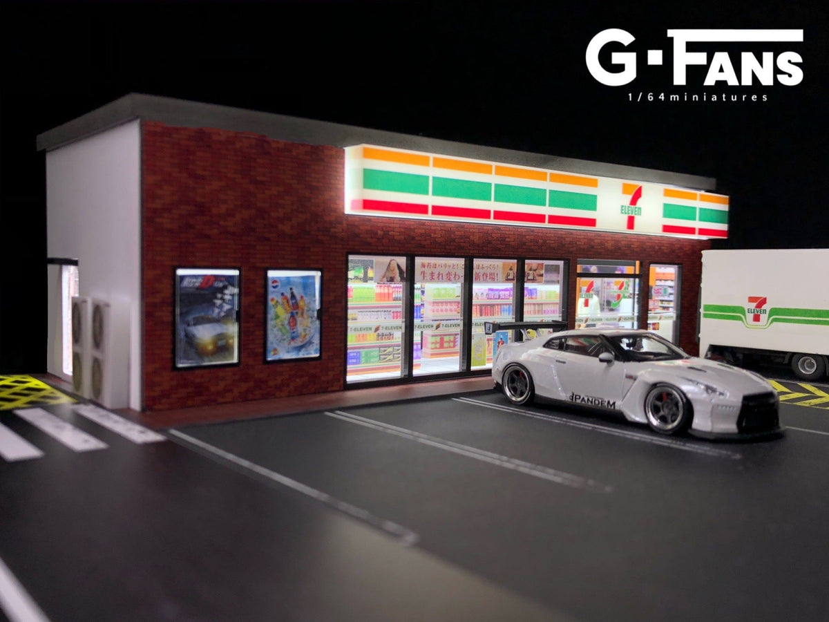 G.Fans 1:64 7-Eleven Diorama 710020