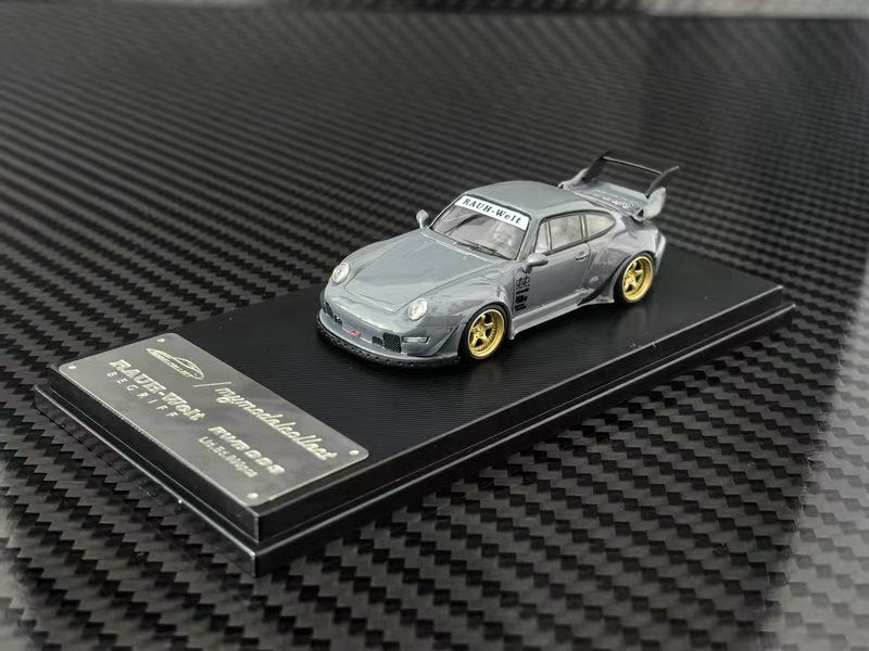 [Preorder] Model Collect 1:64 Porsche RWB993 Grey (2 versions) MC640023G