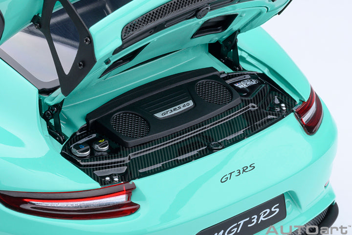 AUTOart 1:18 Porsche 911 (991.2) GT3 RS Mint Green 78181