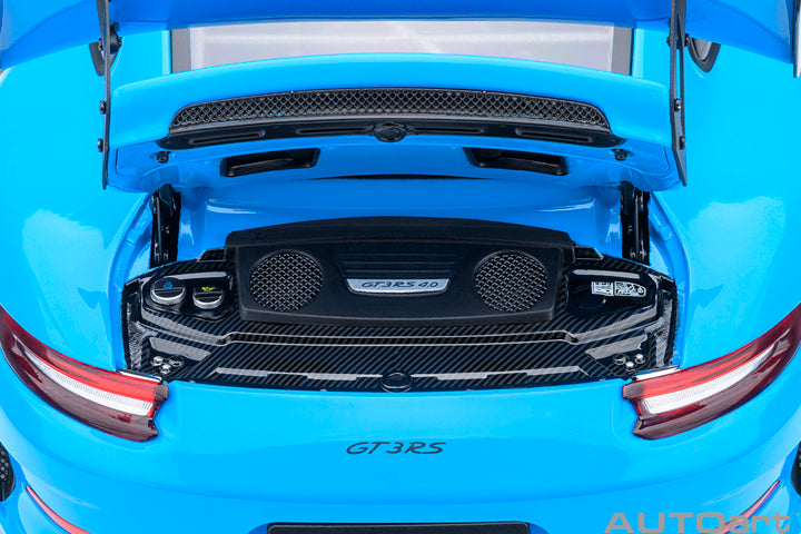 AUTOart 1:18 Porsche 911 (991.2) GT3 RS Riviera Blue 78182