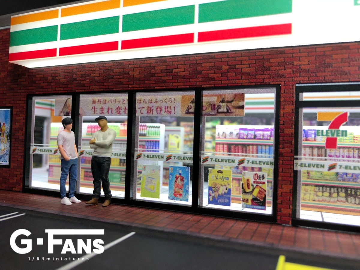 G.Fans 1:64 7-Eleven Diorama 710020