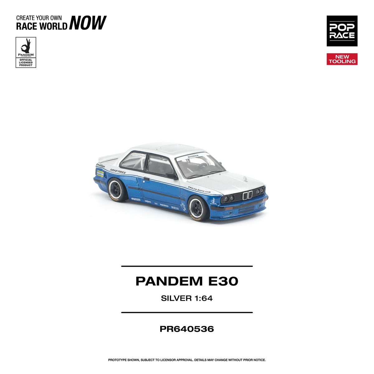 [Preorder] POPRACE 1:64 PANDEM E30 PR640536