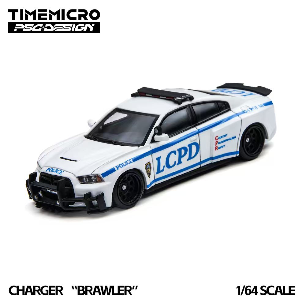 [Preorder] TimeMicro × PSC DESIGN 1:64 Dodge CHARGER"BRAWLER” TM648208