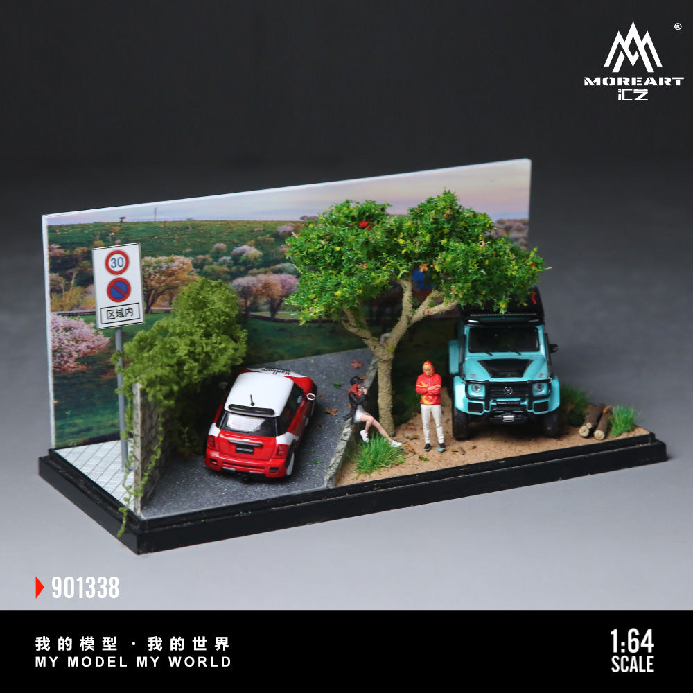 [Preorder] MoreArt 1:64 MINIATURE SCENE OF A RURAL HILLSIDE MO901338