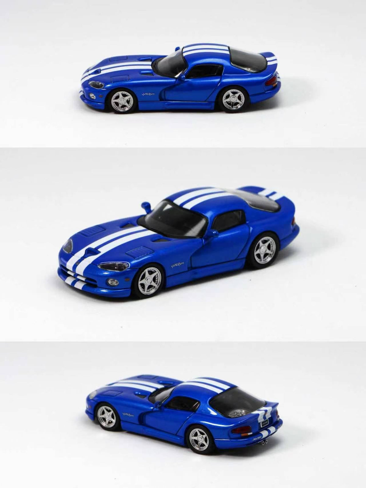 [Preorder] GFCC 1:64 Viper GTS Blue & White Stripes