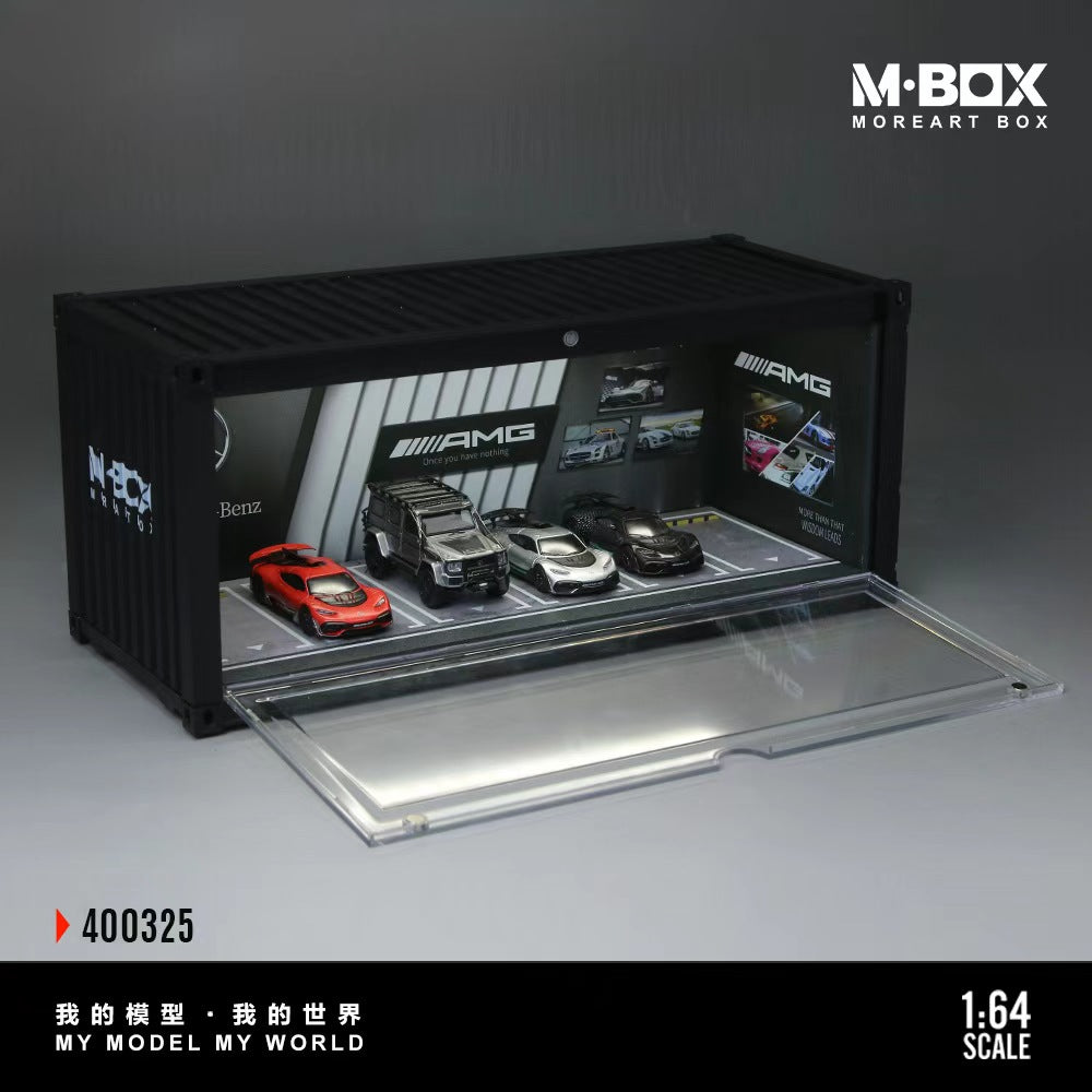 [Preorder] MBOX 1:64 CONTAINER MODEL STORAGE SCENE (2 Versions) MB400325/MB400326