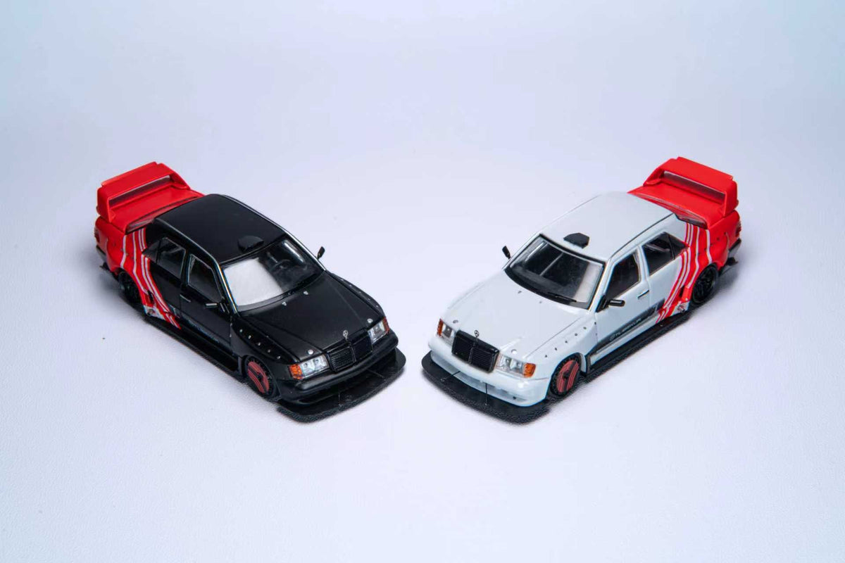 Rhino Model 1:64 Mercedes Benz W124 Modified  (2 Colours)