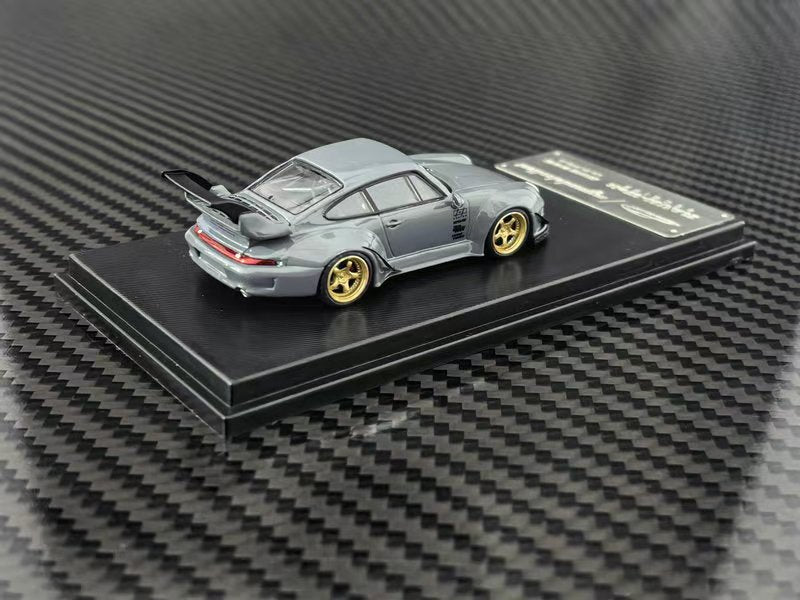 [Preorder] Model Collect 1:64 Porsche RWB993 Grey (2 versions) MC640023G