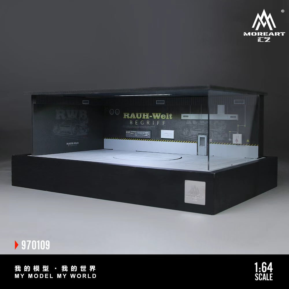 [Preorder] MoreArt 1:64 RWB TURNTABLE SCENE MO970109