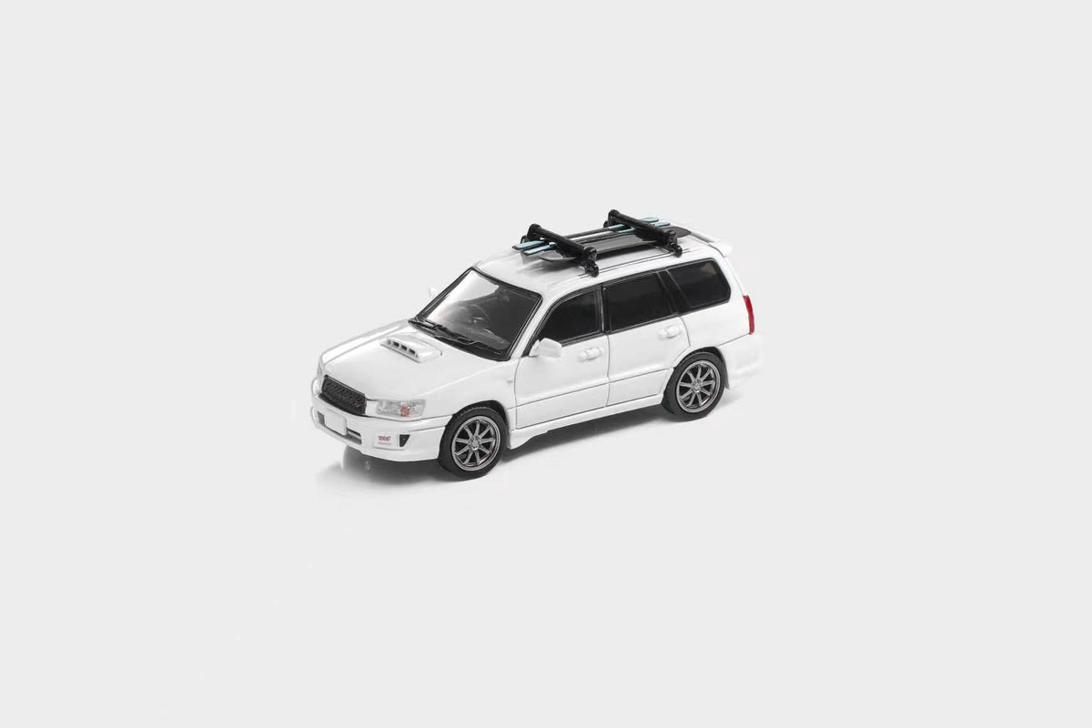 [Preorder] Model Model 1:64 Subaru Forester STI Version White MM64-SG9-003
