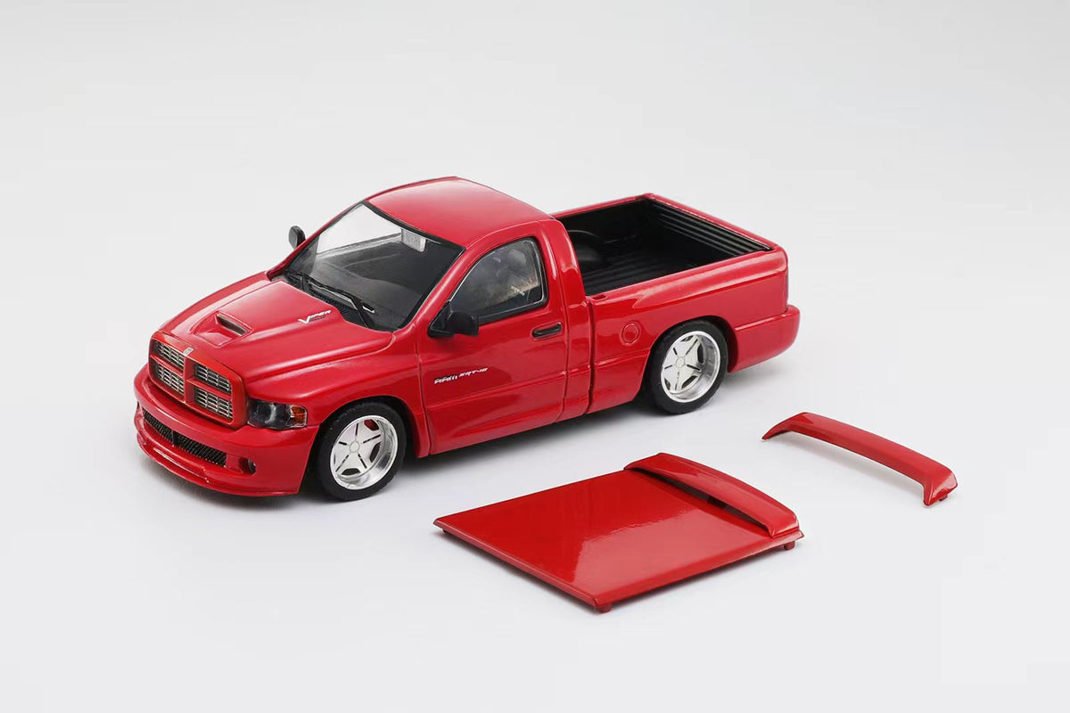 SHOOM64 1:64 Dodge 2003 RAM SRT-10 Red (LHD) SHOOM-103-002