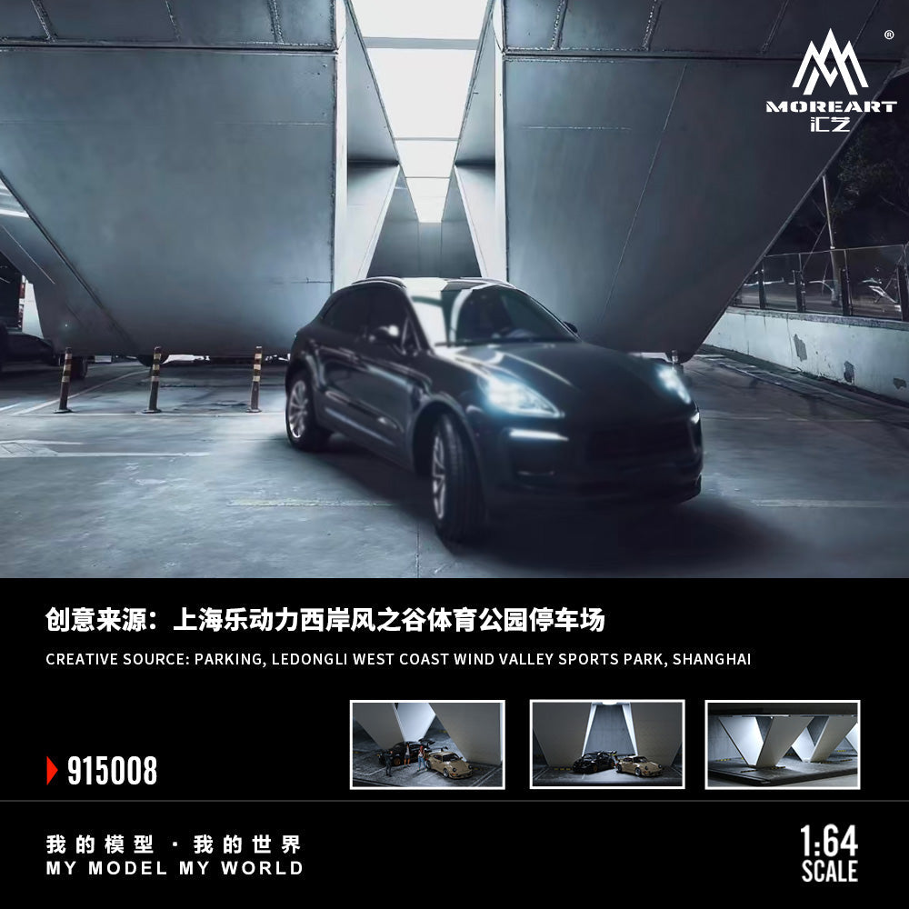 [Preorder] MoreArt 1:64 UNDERGROUND PARKING GARAGE SCENE 08 MO915008