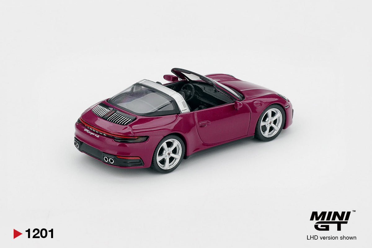 [Preorder] MINIGT 1:64 Porsche 911 (992.1) Rubystone Red Set MGTS0021