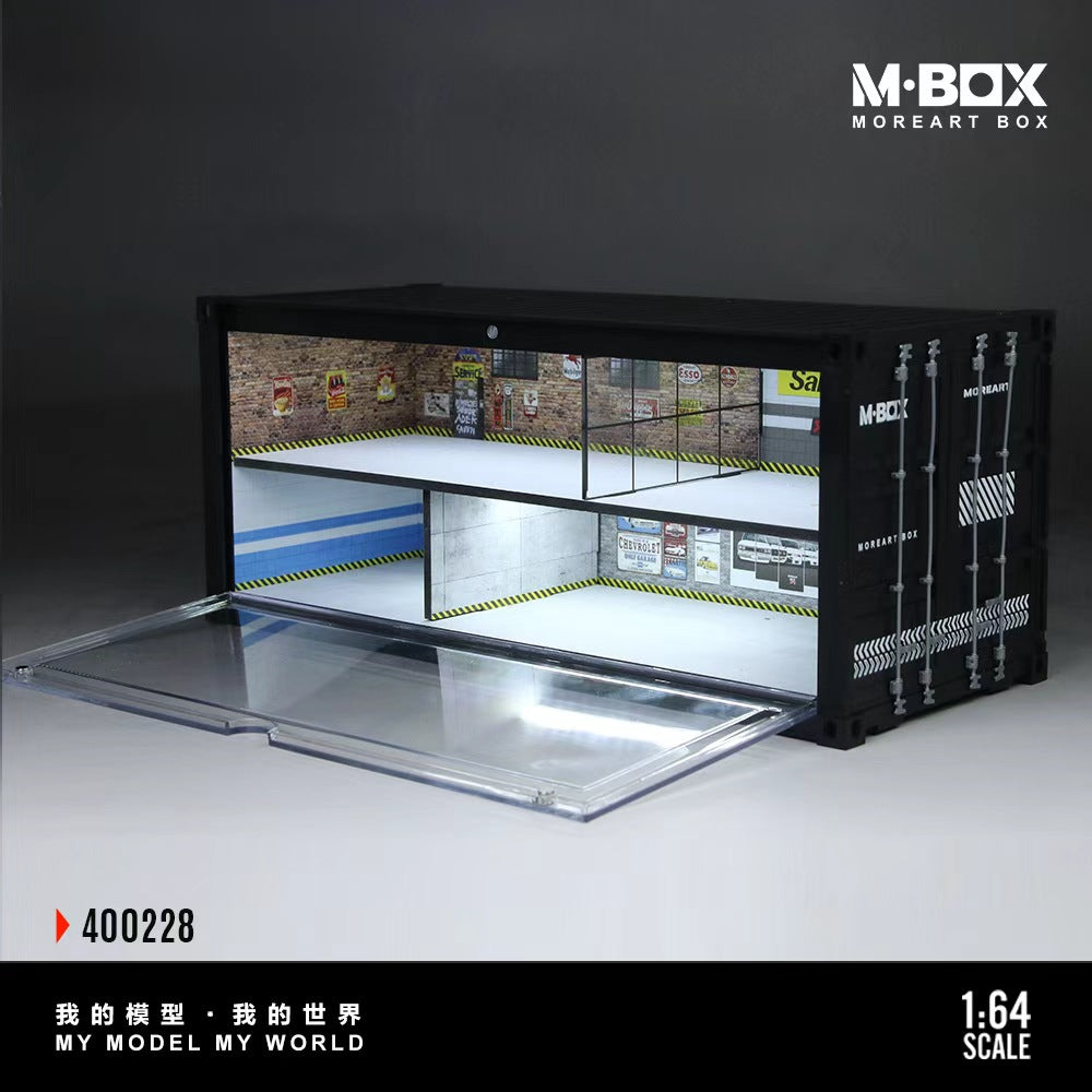 [Preorder] MBOX 1:64 Double-Layer American Style Auto Repair Workshop MB400228