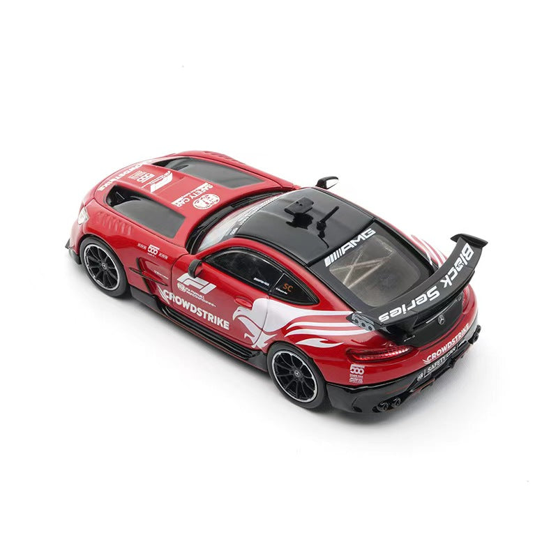 [Preorder] HappyCar 1:64 Mercedes AMG GTBlackSeries F1 SAFETYCAR (2 versions) ME-01