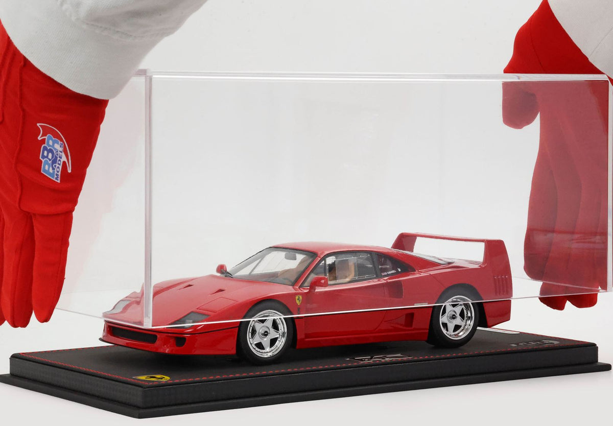 BBR 1:18 Ferrari F40 1987 Rosso Corsa - Ex Nigel Mansell P18168NM