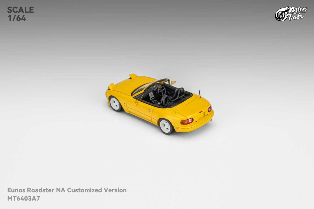 Microturbo 1:64 Mazda MX5 - Metallic Yellow MT6403A7