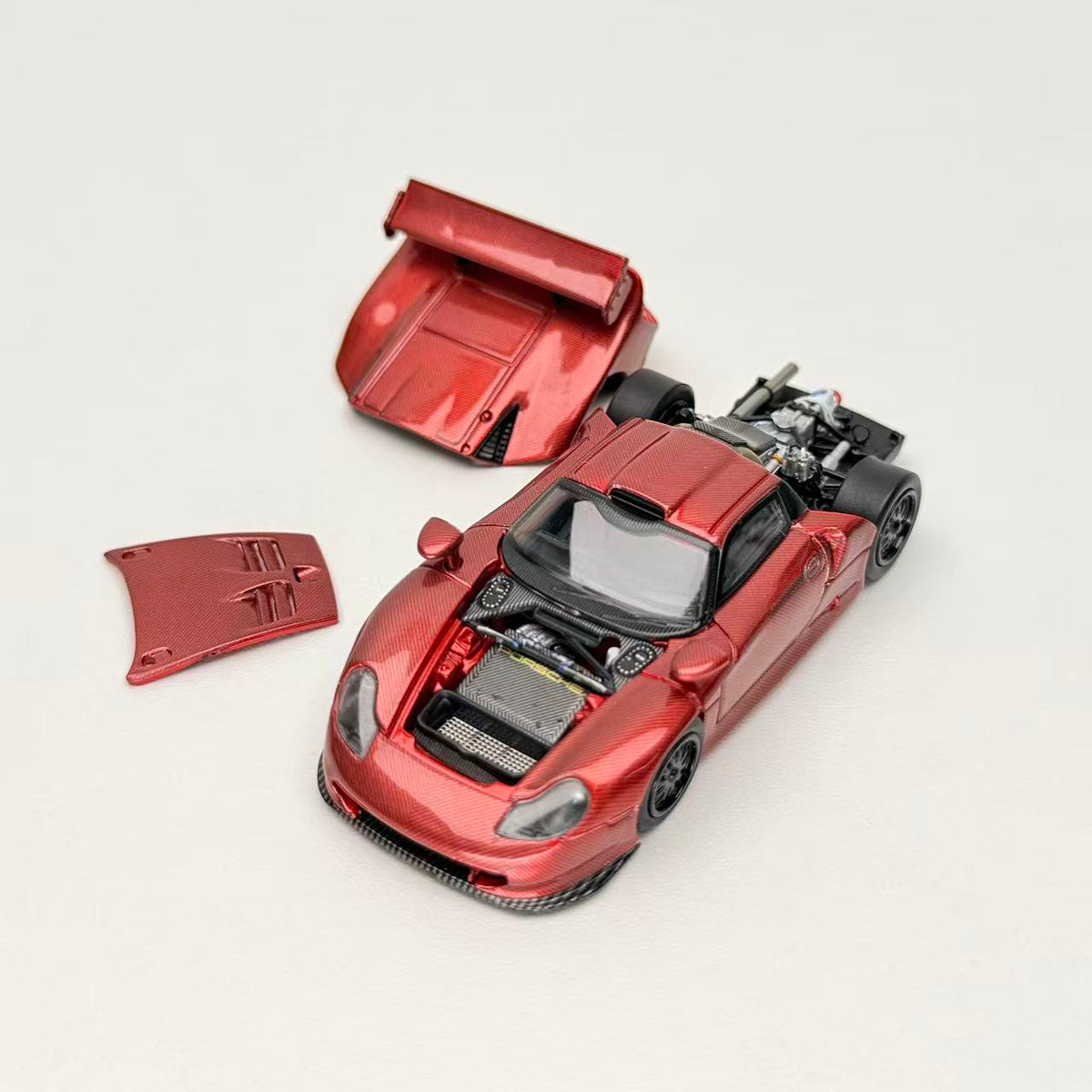 Transcend model 1:64 Porsche 911 GT1 24h LeMans 1997 (2 Colours)