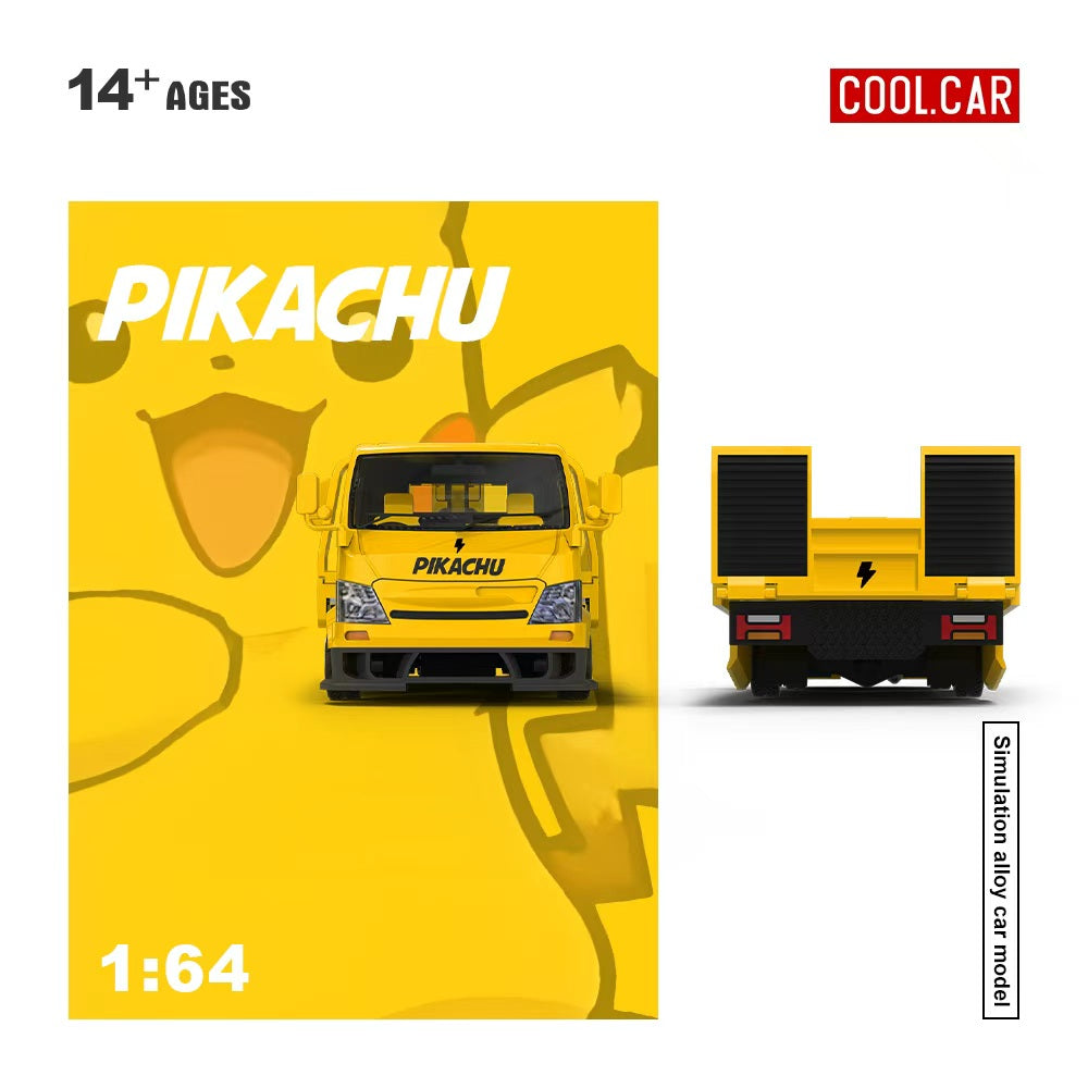 [Preorder] Cool Car 1:64 H300 FLATBED TRANSPORT TRAILER Pikachu CC647242