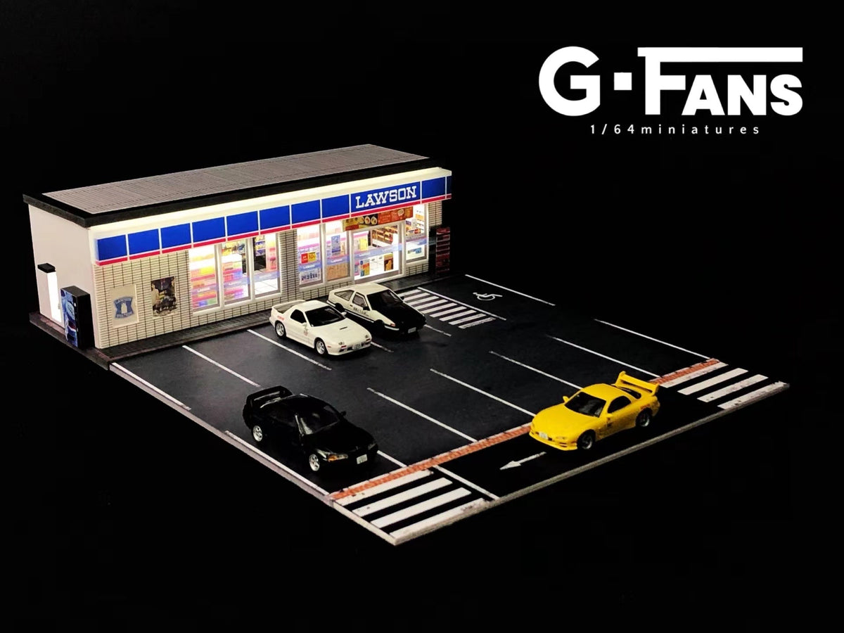G.Fans 1:64 LAWSON Building Diorama Model 710024