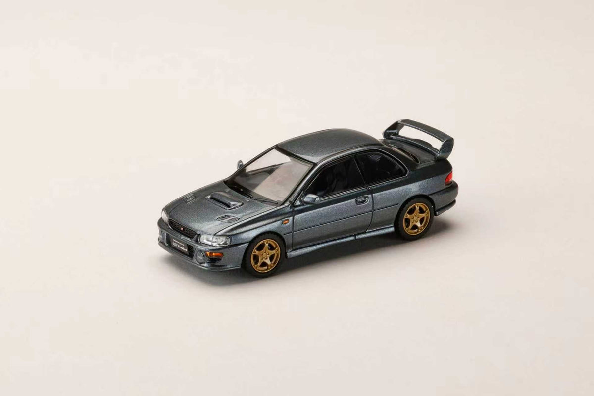 Hobby Japan 1:64 Subaru Impreza WRX type R Sti Version with WR Type Front Bumper (2 Colours) HJDM006-20/HJDM006-21