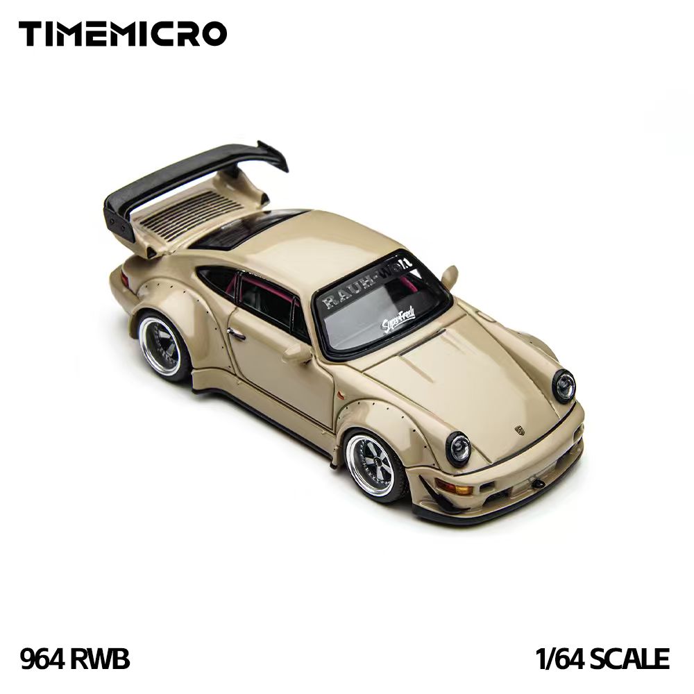 TimeMicro 1:64 Porsche RWB 964 Beige TM648501/PJ046 (2 Versions)