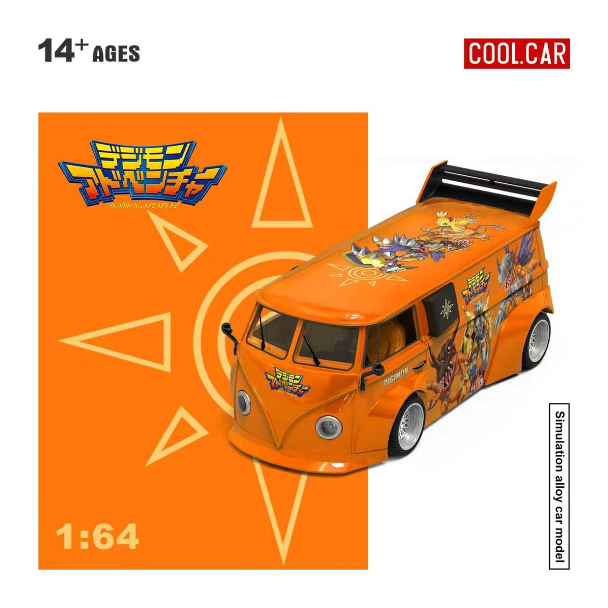 [Preorder] Cool Car 1:64 Volkswagen TI PICKUP Digimon CC642956