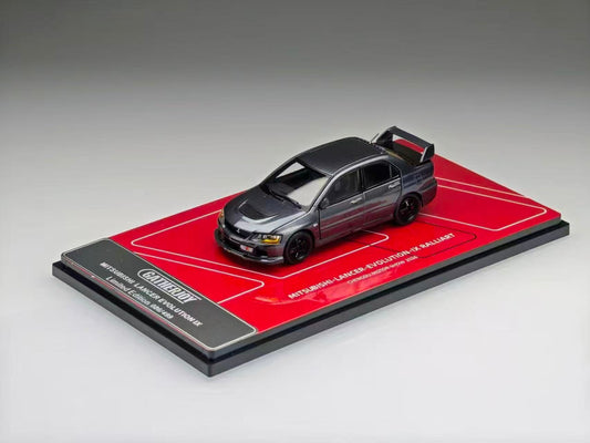 [Preorder] GatherJoy 1:43 Mitsubishi Lancer Evolution Ⅸ RALLIART Metallic Gun Grey