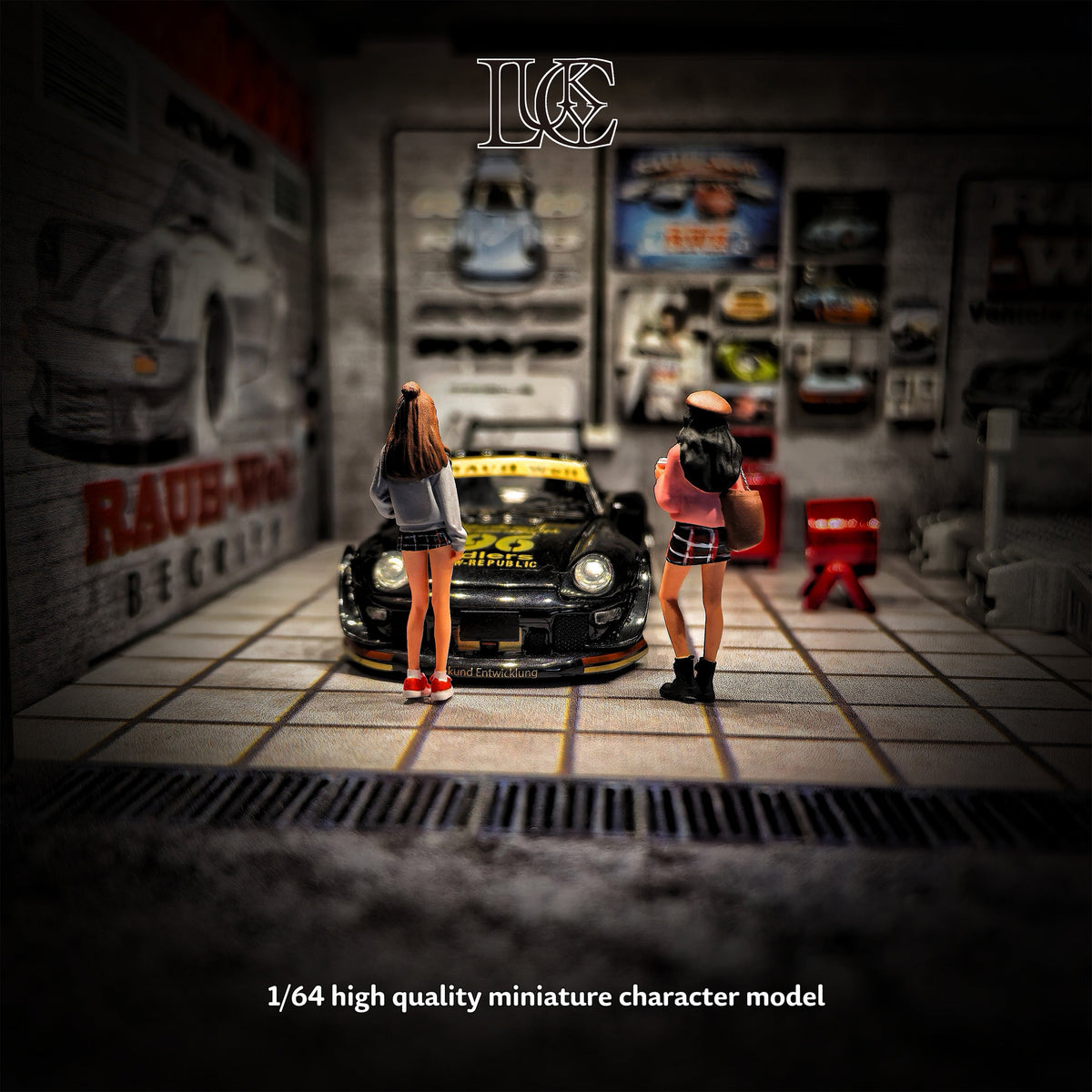 Lucky Studio 1:64 Showdown Sisters LK2026043008