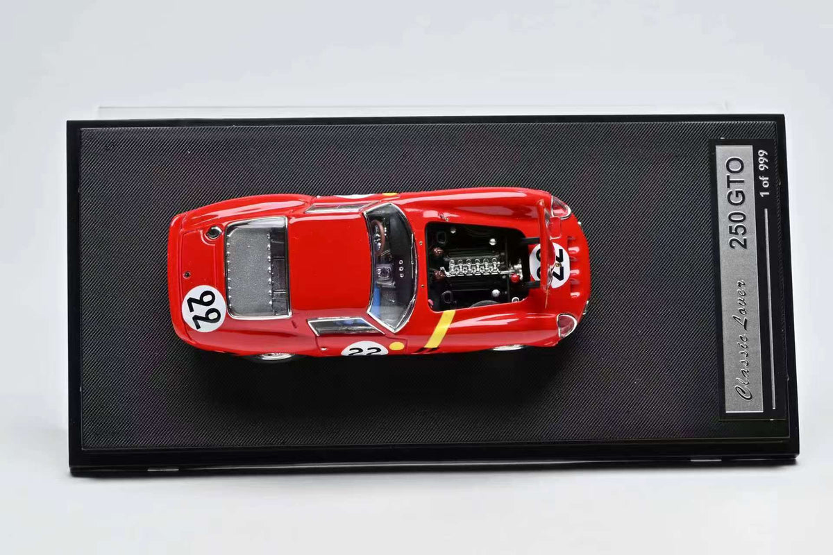 [Preorder] Classic Lover CL 1:64 Ferrari 250 GTO Chassis 3757GT #22 Rosso Corsa