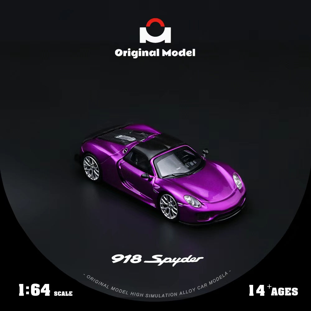 [Preorder] Original Model 1:64 Porsche Carrera GT Phantom Purple OM643531