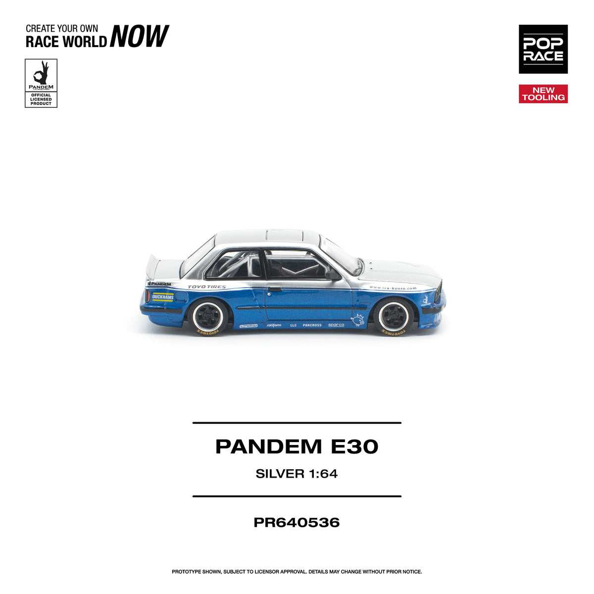 [Preorder] POPRACE 1:64 PANDEM E30 PR640536
