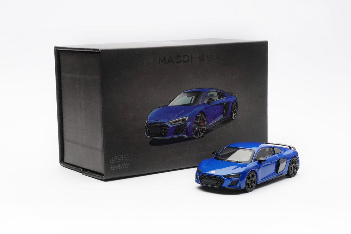 Massdi 1:64 Audi R8 V10 Coupe Performance 2022 (8 Colours)